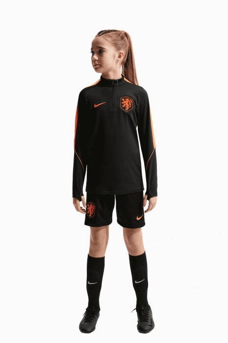 Блуза Nike Холандия 2026 Strike Junior - черен