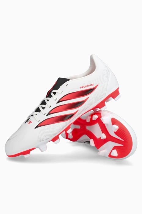 Cleats adidas Predator Club FG/MG - White