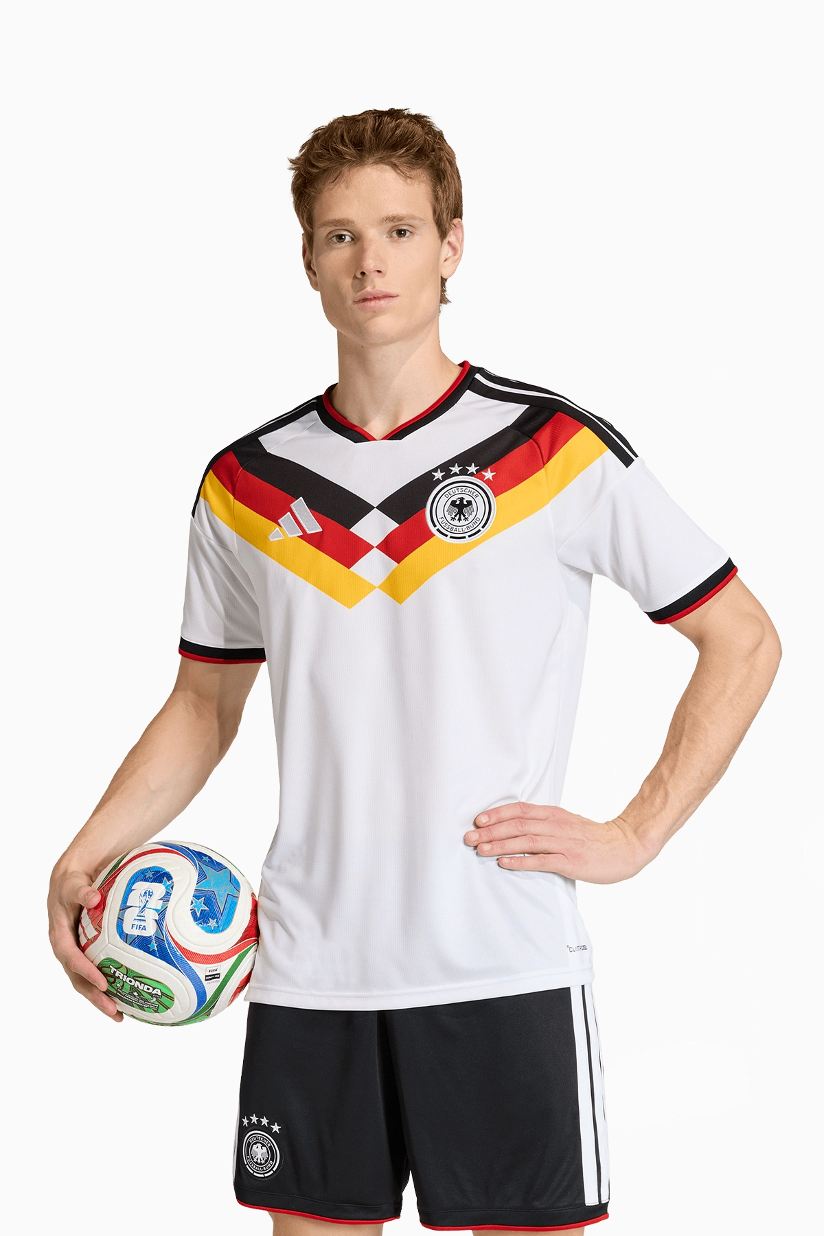 T-Shirt adidas Germany 2026 Home Replica - White