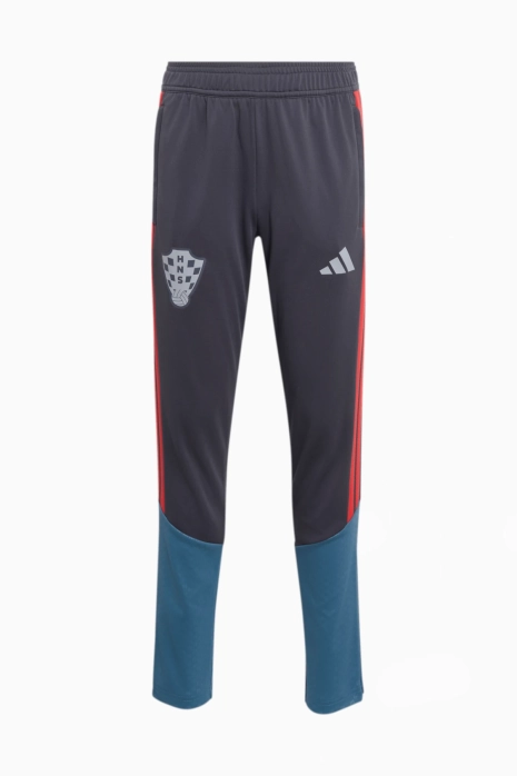 Спортно долнище adidas Хърватия 2026 Tiro Training Junior - Сив