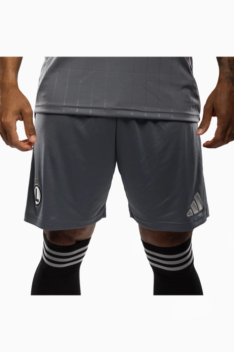 Šortky adidas Legia Warsaw 25/26 Tretie - Šedá