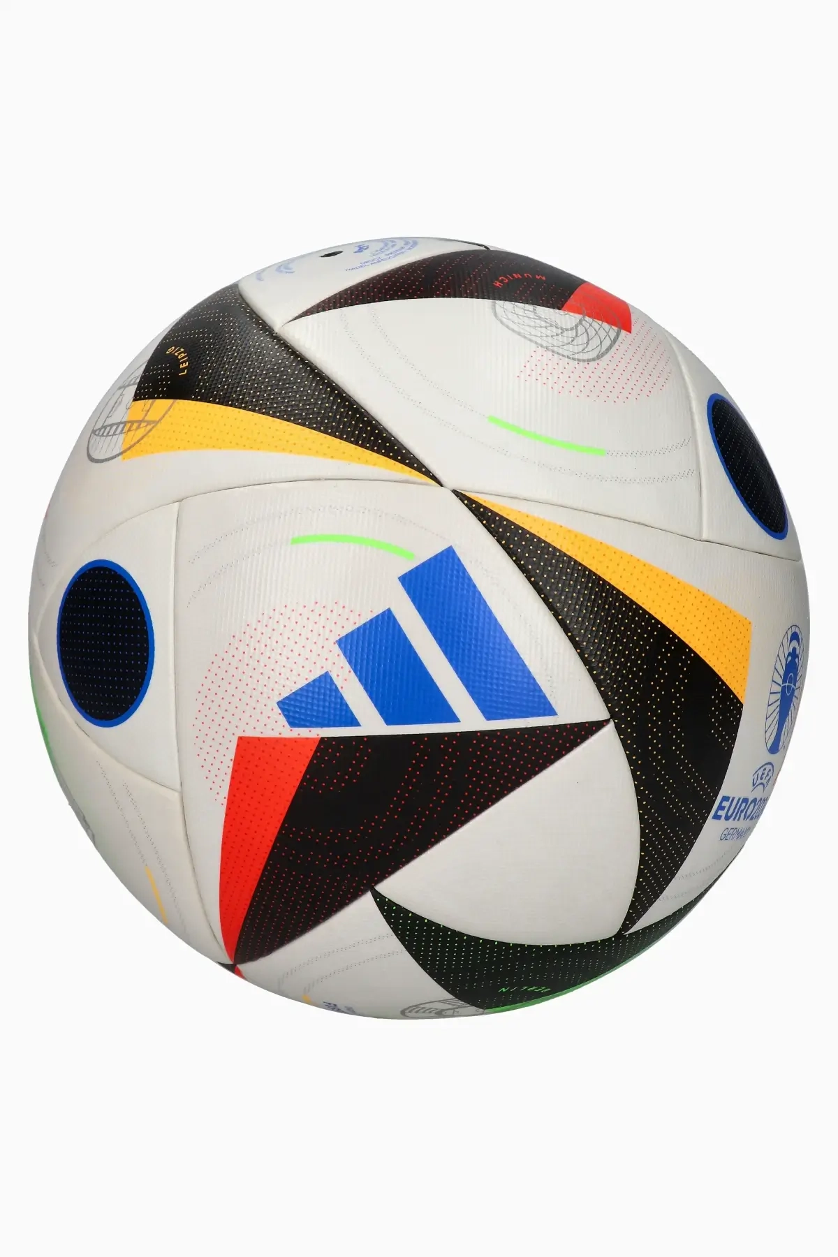 Adidas Fussballliebe Euro 2024 Match Ball Size 5 – Official Look, Water-Resistant Training Ball