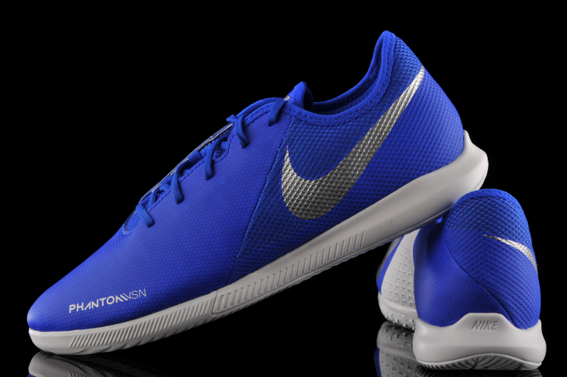 Botines Nike Phantom Vsn Azul Adultos Fútbol en Mercado .