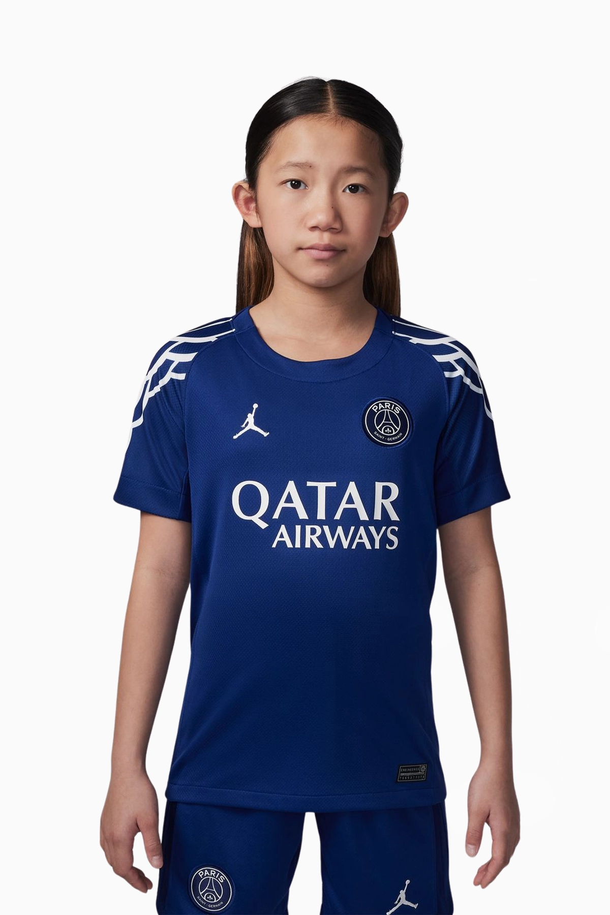 Футболка Nike PSG x Jordan 24/25 4th Stadium Junior - темно-синій