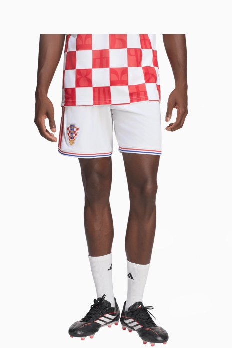 Шорти adidas Хърватия 2026 Home Replica - Бяла