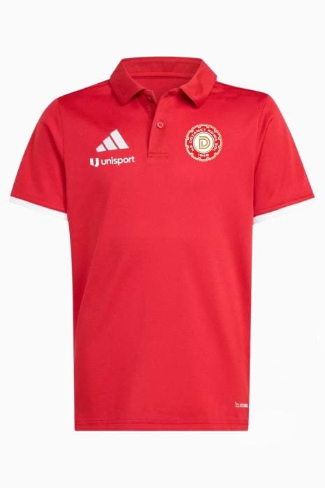 Koszulka Polo adidas Dozamet Nowa Sól Junior - Czerwony
