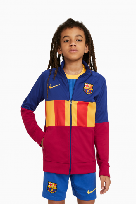 Bluză Nike FC Barcelona 20/21 I96 Anthem Track EL CLASICO Junior