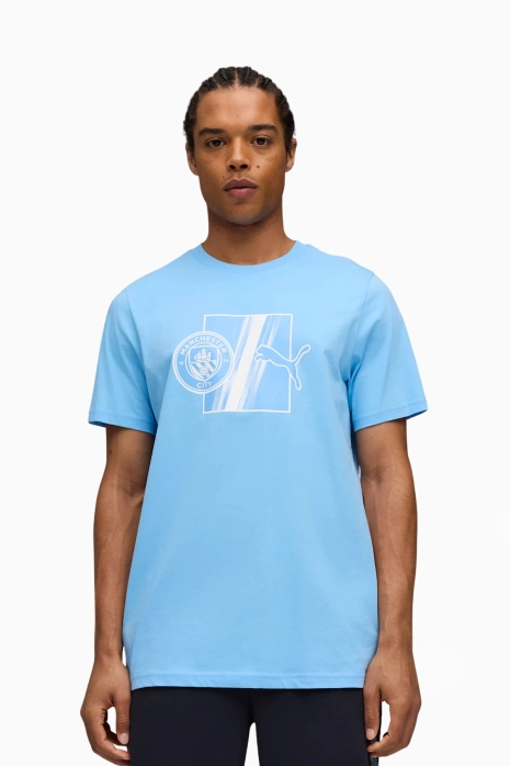 Tričko Puma Manchester City 25/26 FtblCulture Tee - blankytný