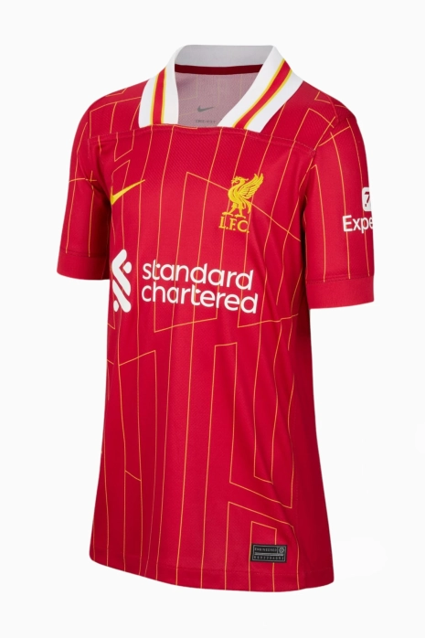 Тениска Nike Liverpool FC 24/25 като Домакин Stadium Junior - червен