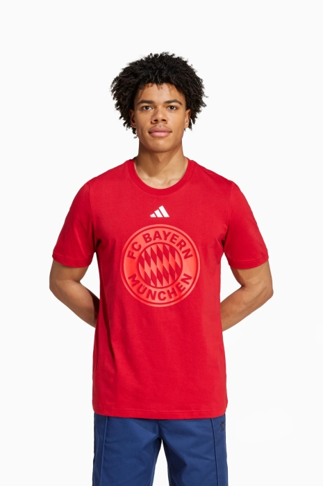 Κοντομάνικη Μπλούζα adidas FC Bayern 24/25 DNA Graphic Tee - το κόκκινο