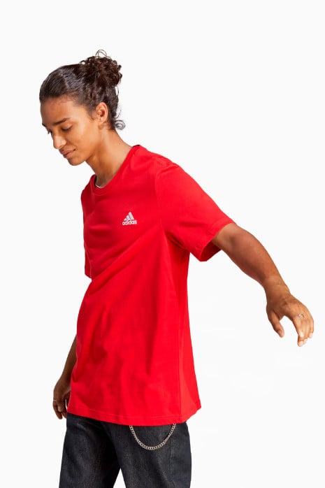 Camiseta adidas Essentials Single - Rojo