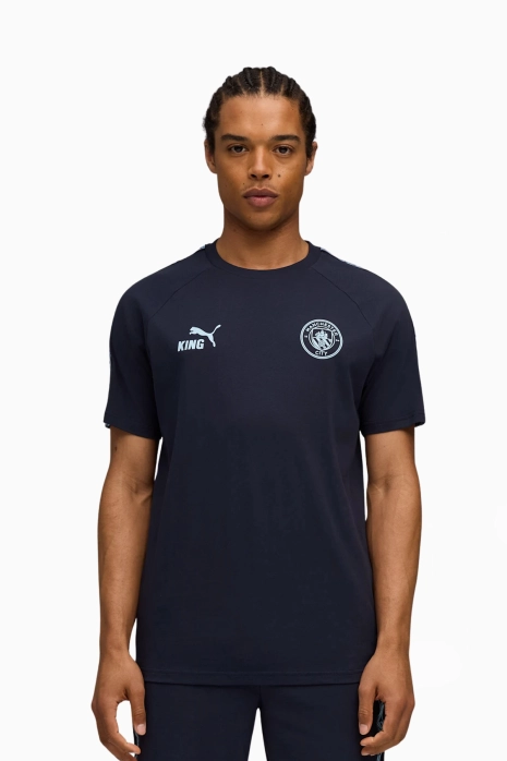 Tričko Puma Manchester City 25/26 KING Tee - Námořnická modrá