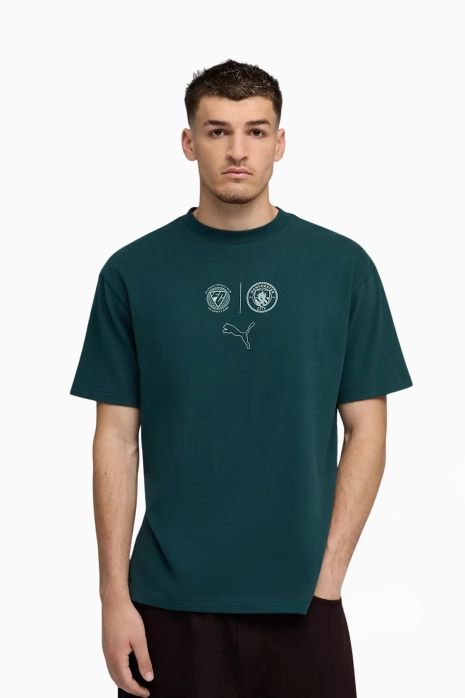 Tričko Puma Manchester City 25/26 FtblStatement Cellerator - Zelená