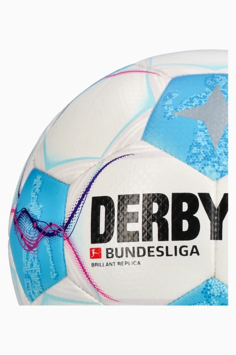 Derbystar Bundesliga Brilliant Replica Light V24 Football – Official Match Ball Look, 32-Panel PU Design