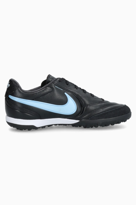Сороконіжки Nike Tiempo Ligera Pro TF - чорний | Футбольне взуття
