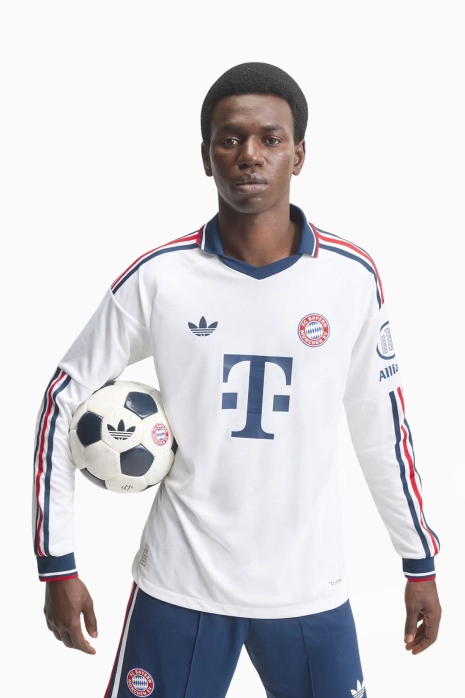 Long-sleeve shirt adidas Originals FC Bayern 26/27 Away Authentic - White