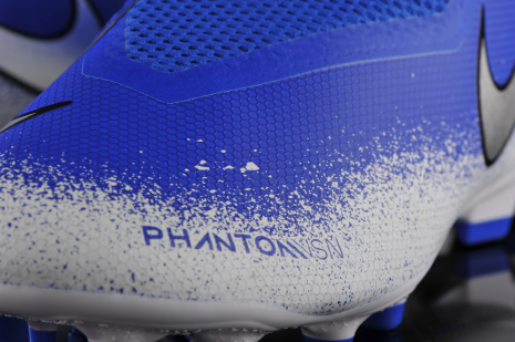 Nike phantom vsn store blue and white