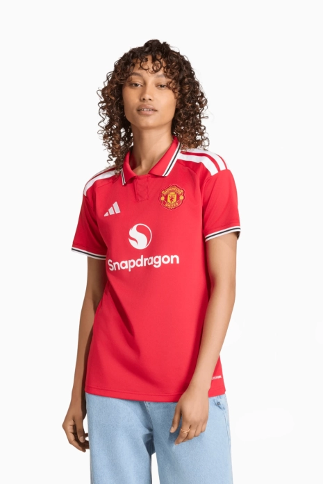 Tričko adidas Manchester United 26/27 domácí Replica pro ženy - Červené