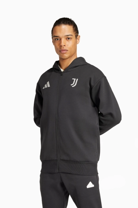 adidas Juventus FC 24/25 Anthem Hoodie - Black