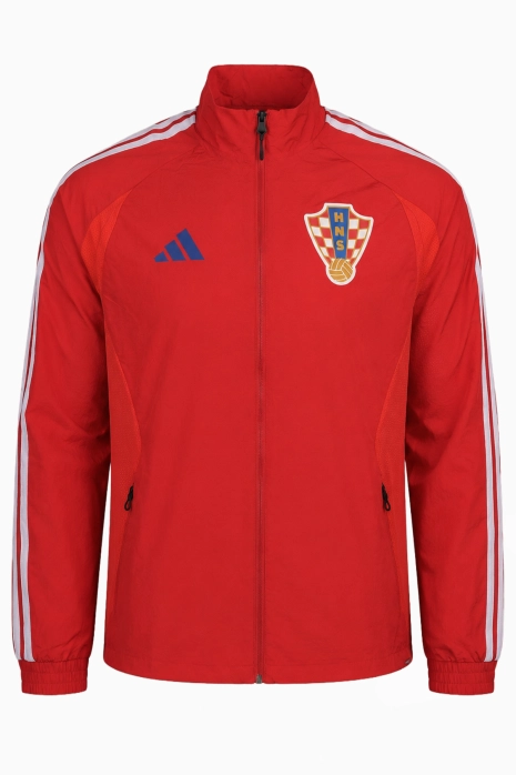 Bluza Reprezentacji Chorwacji adidas Anthem - Czerwony
