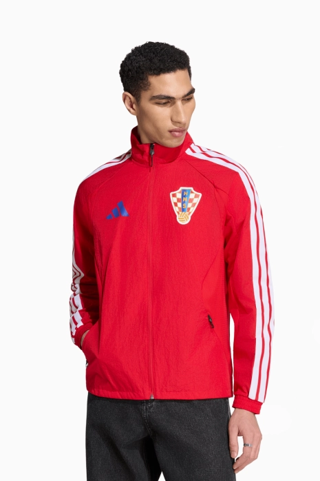 Bluza Reprezentacji Chorwacji adidas Anthem - Czerwony