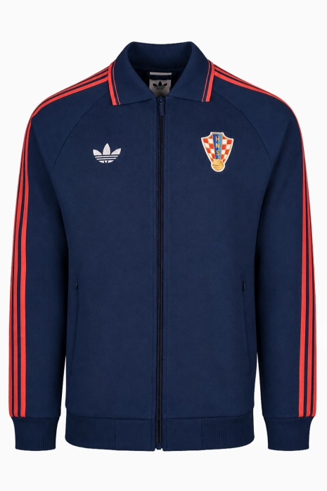 Bluză adidas Originals Croatia Anthem - Albastru marin