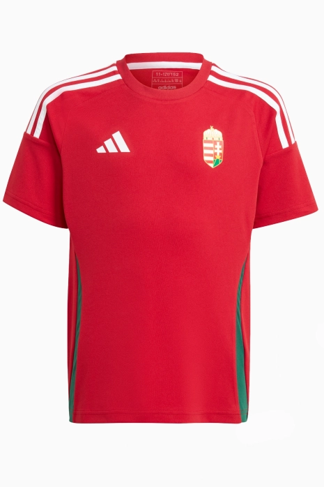 Футболка adidas Hungary 2024 Home Fan Junior - красный