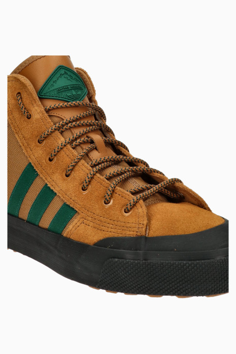 Shoes Blue Adidas Sneaker Adidas Neo Mid Cut Braun Adidas Nizza