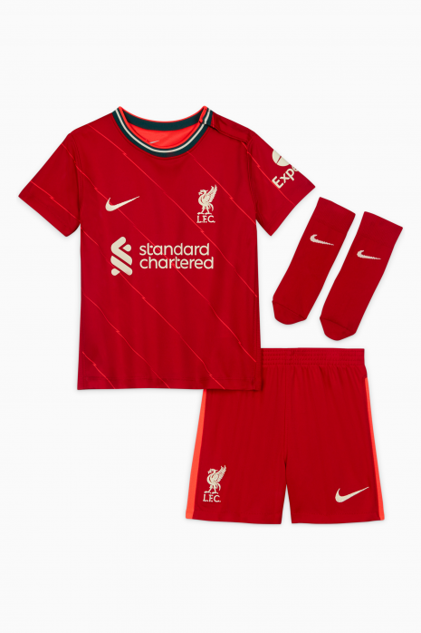 Futbalová súprava Nike Liverpool FC 21/22 Domáci Breathe Infant