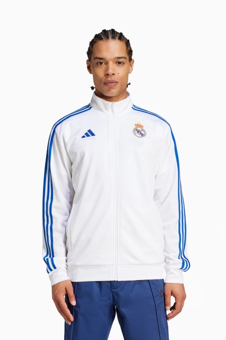 adidas Real Madrid 24/25 DNA Track Top Sweatshirt - Weiß