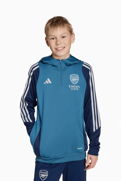 Bluza z kapturem adidas Arsenal FC 25/26 Training Hoodie Junior - Niebieski