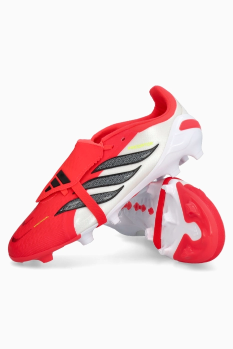 Ghete de fotbal adidas Predator Elite FT FG Junior - Roșu