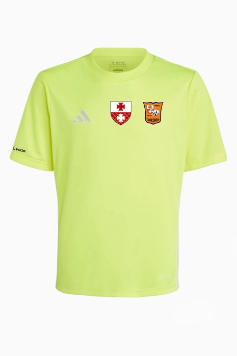 Koszulka bramkarska adidas Concordia Elbląg - Limonkowy