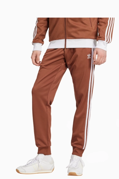 Pantaloni adidas Adicolor Classics SST Track - Maro