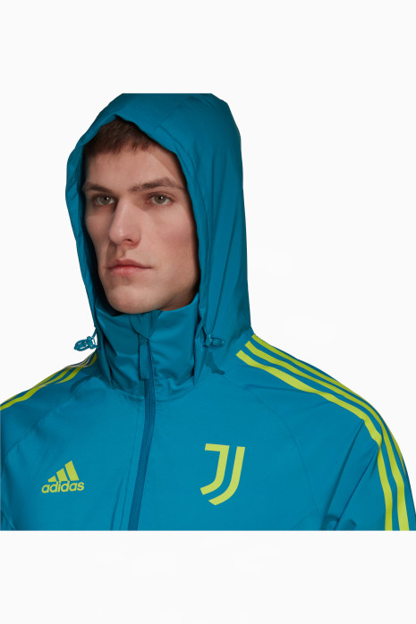 Jacket adidas Juventus FC 22/23 Condivo Rain - Mavi | Futbol