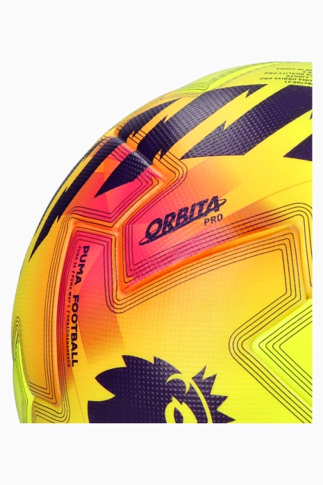 Ball Puma Orbita Pro Lights Premier League size 5 - Yellow | R-GOL
