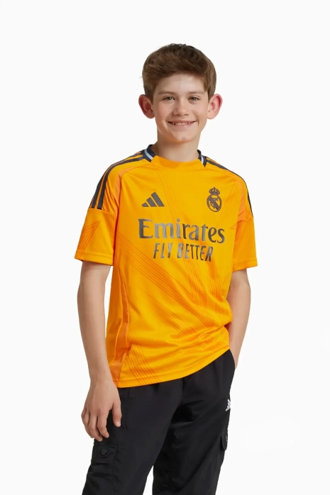 Koszulka adidas Real Madryt 24/25 Wyjazdowa Replica Junior - Pomarańczowy