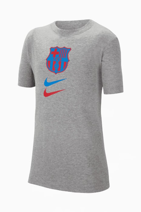 Tričko Nike FC Barcelona 22/23 Crest Junior