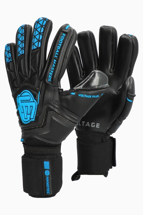 Brankárske rukavice Football Masters Voltage Plus Black NC