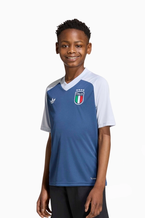 Тениска adidas Originals Италия 2026 Pre-Match Junior - син