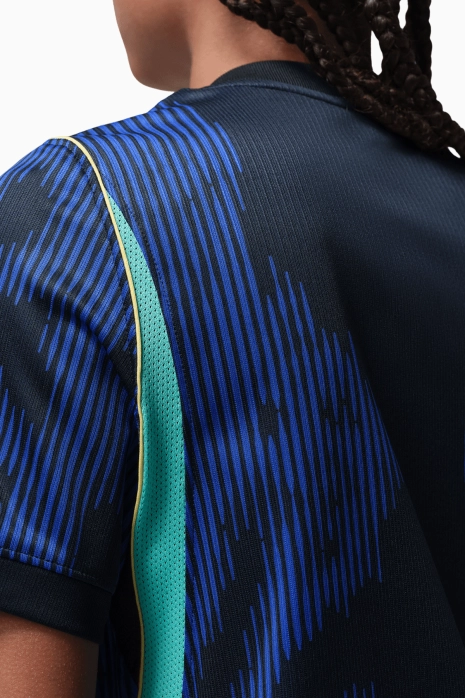 Футболка Nike Brazil x Jordan 2026 Away Stadium Junior - темно