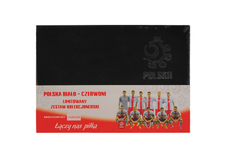 Limitowany zestaw kolekcjonerski kart do gry reprezentacji Polski