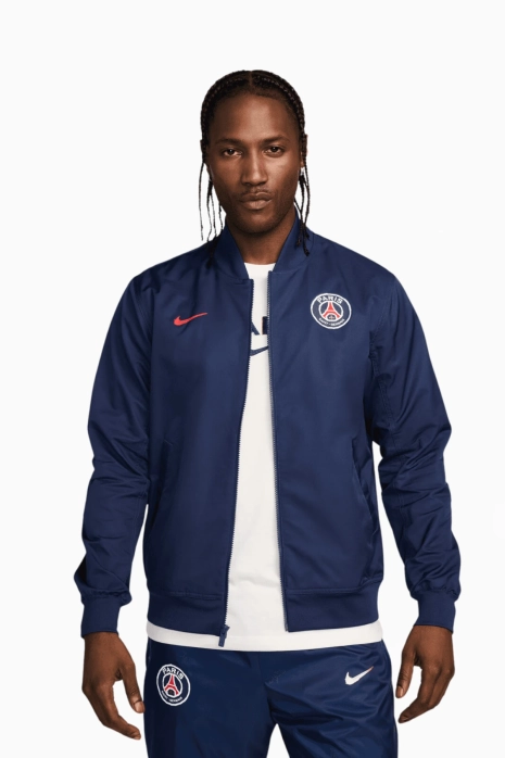 Bunda Nike PSG 24/25 Sport Essentials Bomber - Námornícka modrá