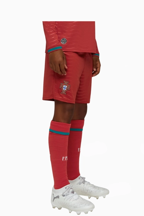 Šortky Puma Portugalsko 2026 Home Junior - Červené