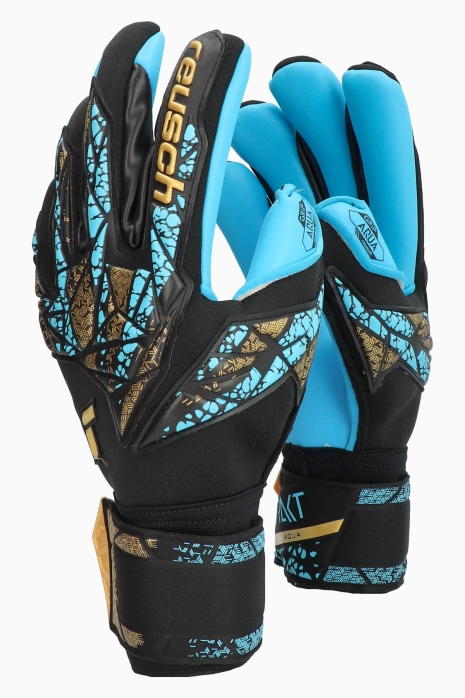 Goalkeeper Gloves Reusch Attrakt Aqua Finger Support