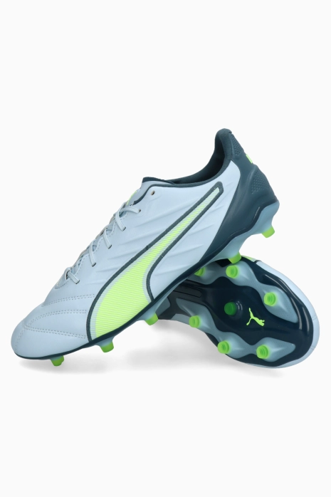 Kopačke Puma King Pro FG/AG - svetlo modra