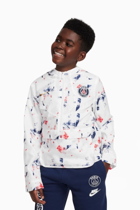 Куртка Nike PSG 24/25 Amplify Windrunner Junior - белый