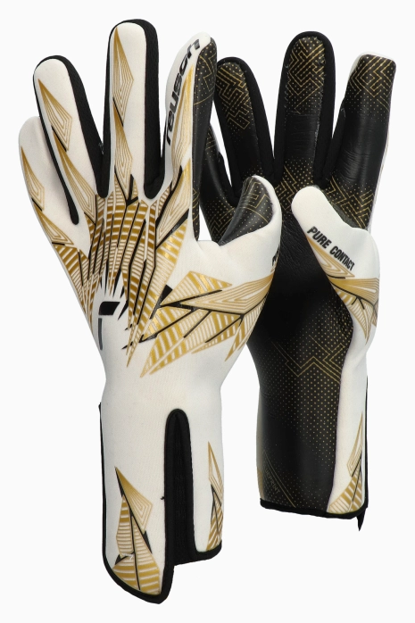 Goalkeeper Gloves Reusch Pure Contact Gold X GluePrint Strapless