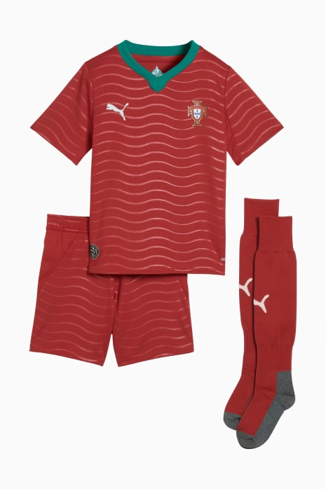 Fotbalový set Puma Portugalsko 2026 domácí Replica Little Kids - Červené
