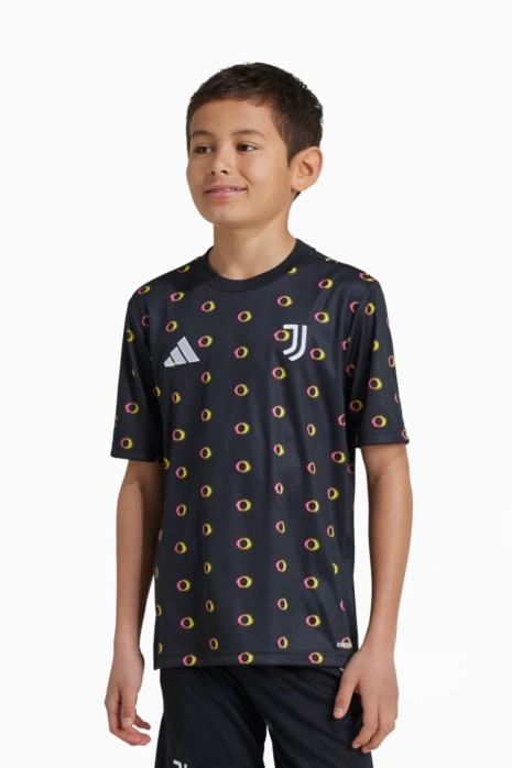 T-shirt adidas Juventus FC 24/25 Pre-Match Junior - Black